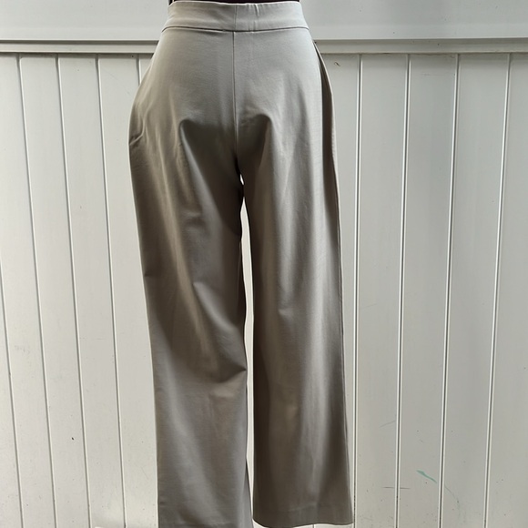 Beige business trousers, office pants petite - Picture 6 of 7